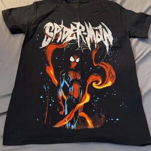 Marvel X CVLA Spider-Man Black Graphic T-Shirt